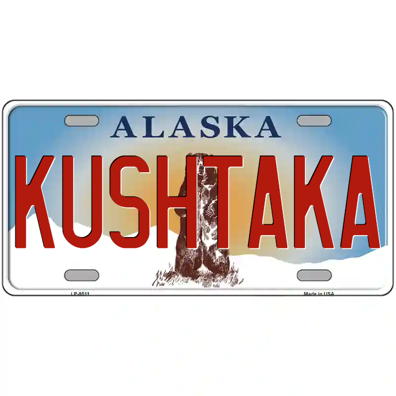 Kushtaka Alaska Metal Sign
