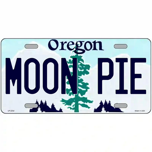 Moon Pie Oregon Metal Sign