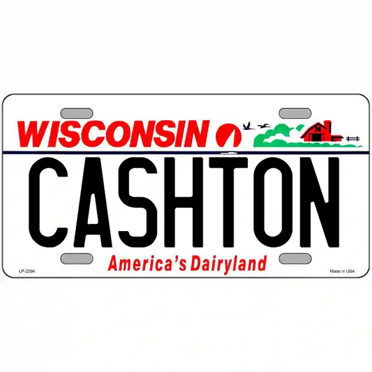 Cashton Wisconsin Metal Sign