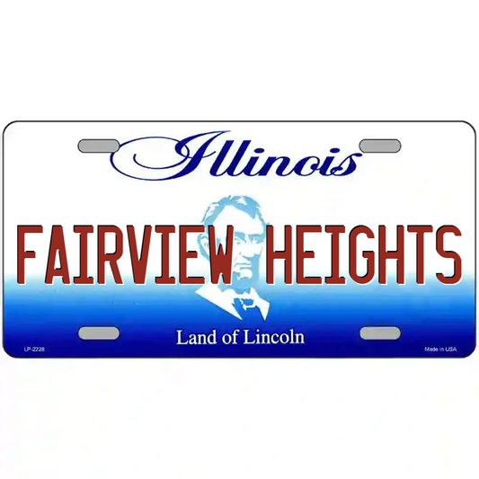 Fairview Heights Metal Sign