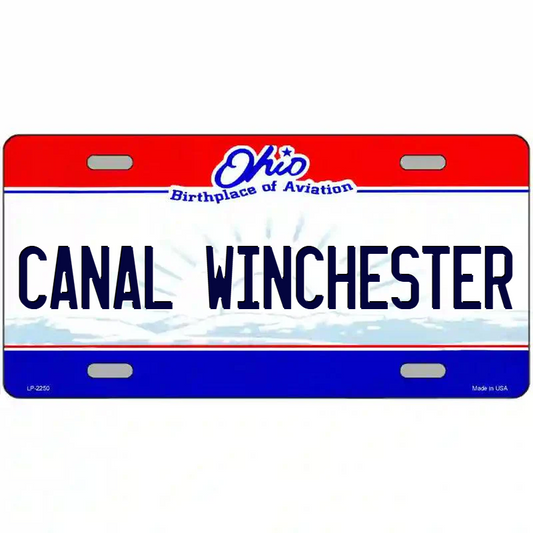 Canal Winchester Ohio Metal Sign