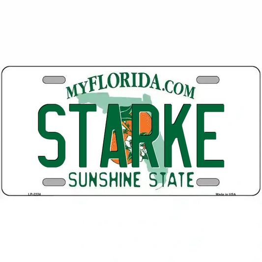 Starke Florida Metal Sign