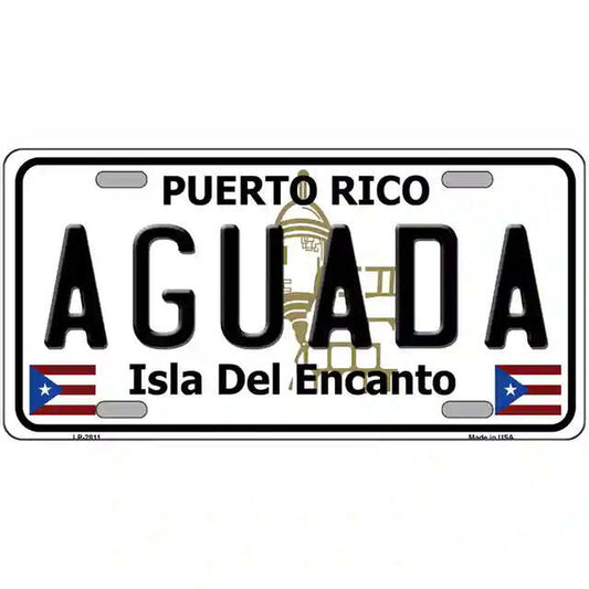 Aguada Puerto Rico Metal Sign