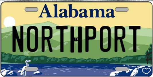 Northport Alabama Metal Sign