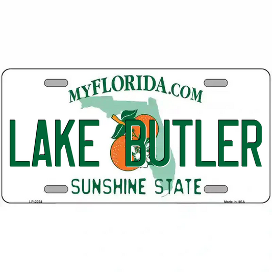 Lake Butler Florida Metal Sign