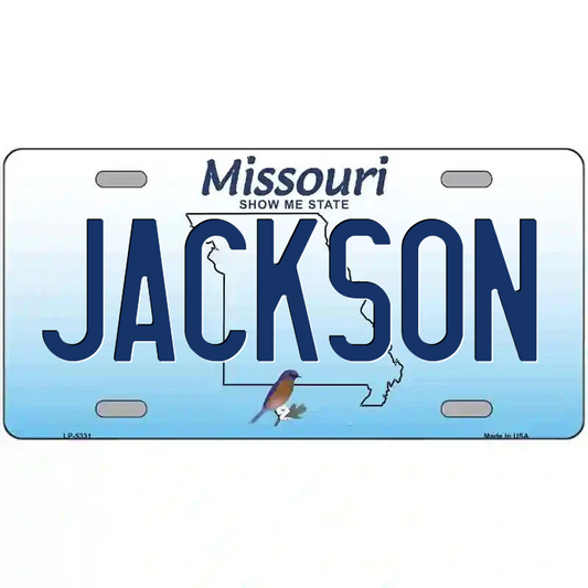 Jackson Missouri Metal Sign