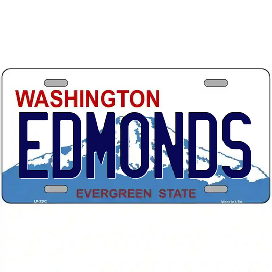 Edmonds Washington Metal Sign
