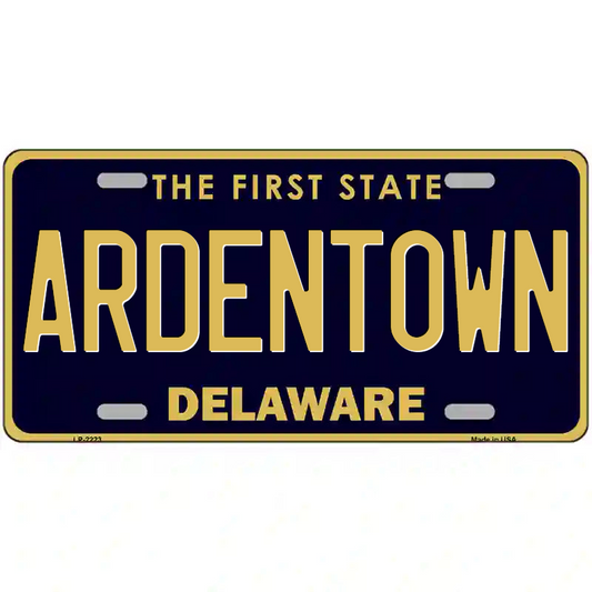 Ardentown Delaware Metal Sign