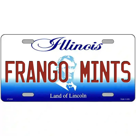 Frango Mint Illinois Metal Sign