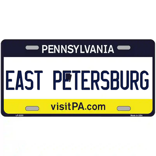 Est Petersburg Pennsylvania Metal Sign