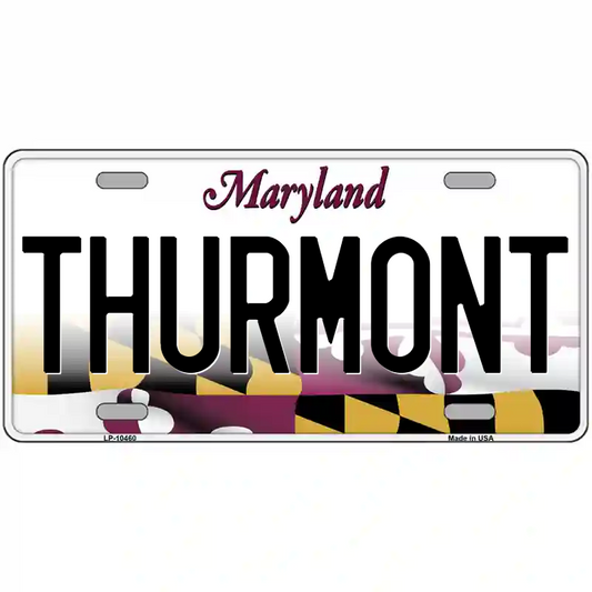 Thurmont Maryland Metal Sign