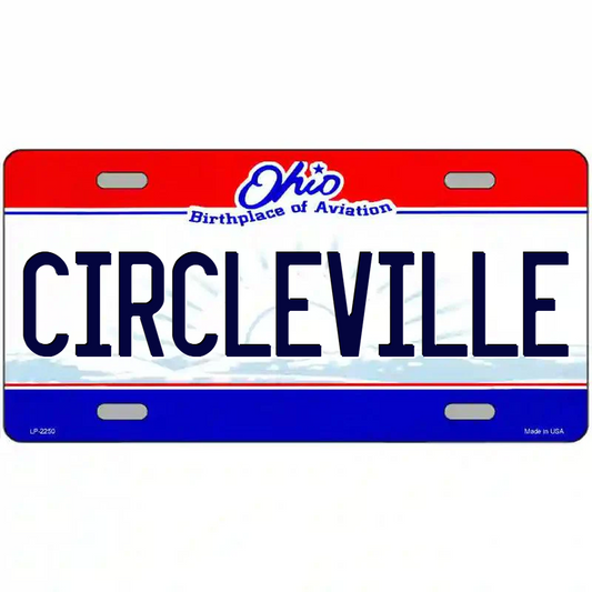 Circleville Ohio Metal Sign