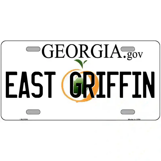 East Griffin Georgia Metal Sign