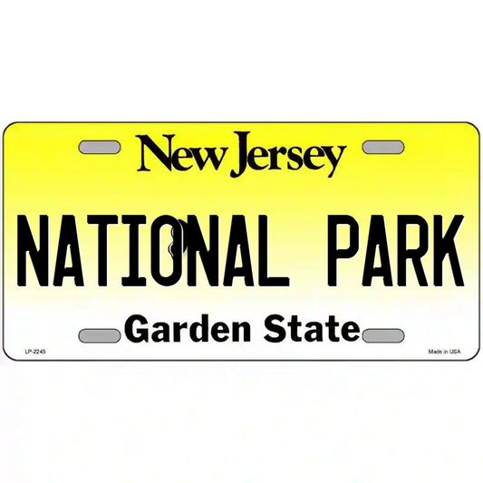 National Park New Jersey Metal Sign