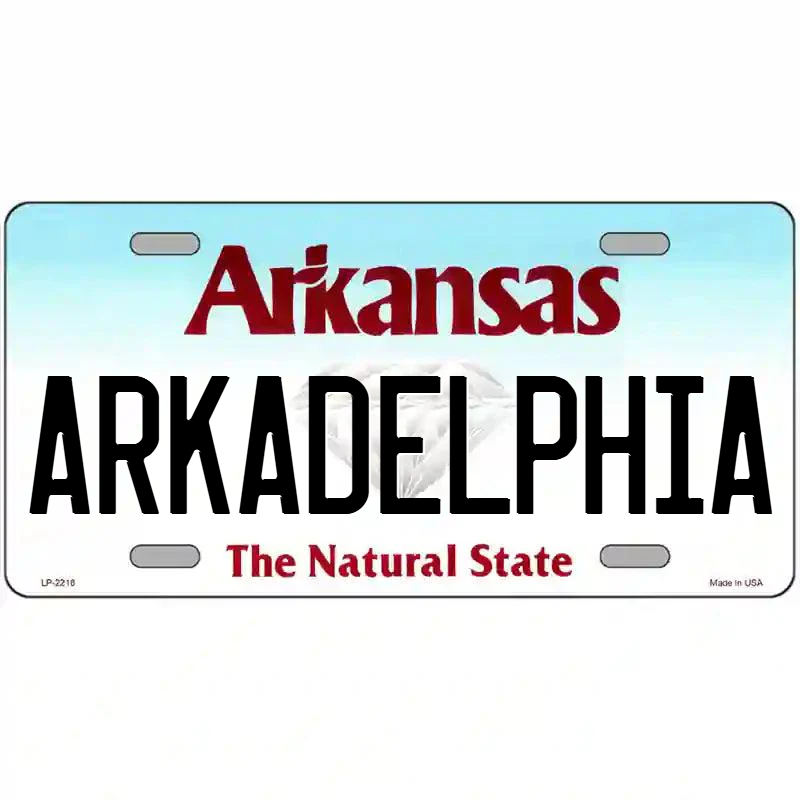 Arkadelphia Arkansas Metal Sign