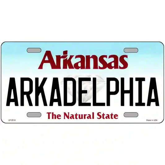 Arkadelphia Arkansas Metal Sign