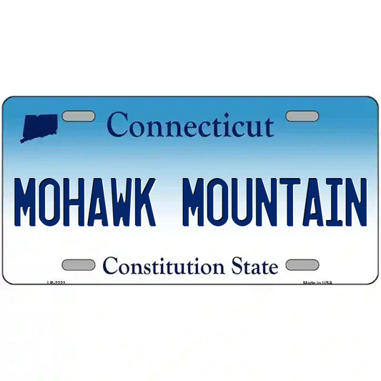 Mohawk Mountain Connecticut Metal Sign