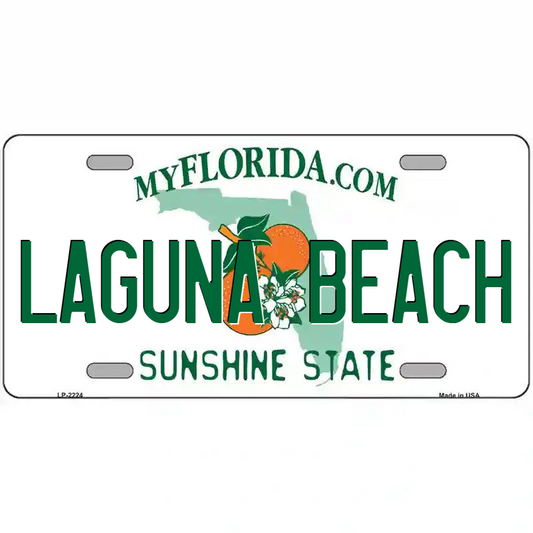 Laguna Beach Florida Metal Sign
