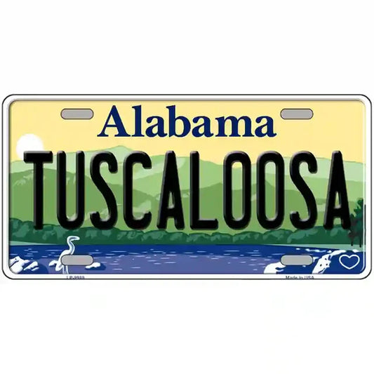 Tuscaloosa Alabama Metal Sign