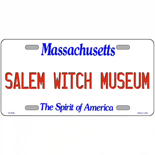 Salem Witch Museum Massachusetts Metal Sign