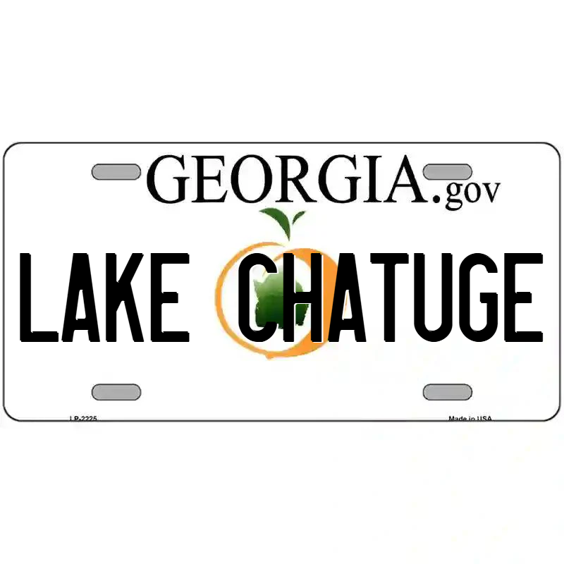 Lake Chatuge Georgia Metal Sign