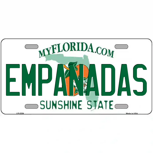 Empanadas Florida Metal Sign