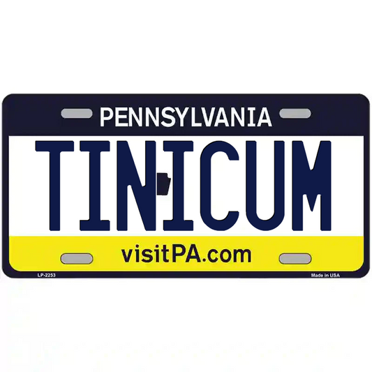 Tinicum Pennsylvania Metal Sign