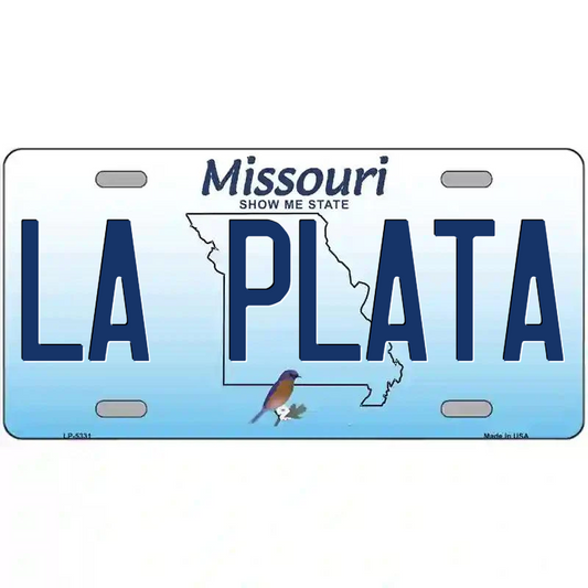 La Plate Missouri Metal Sign