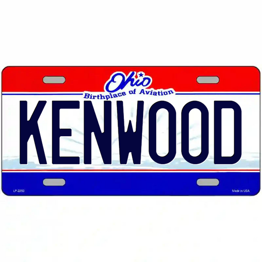 Kenwood Ohio Metal Sign