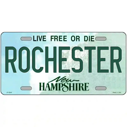Rochester New Hampshire Metal Sign