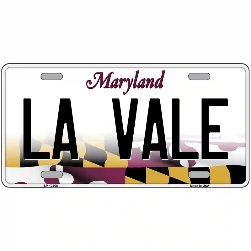 La Vale Maryland Metal Sign