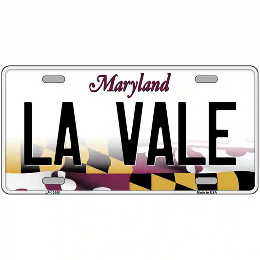 La Vale Maryland Metal Sign