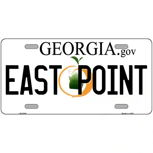 East Point Georgia Metal Sign
