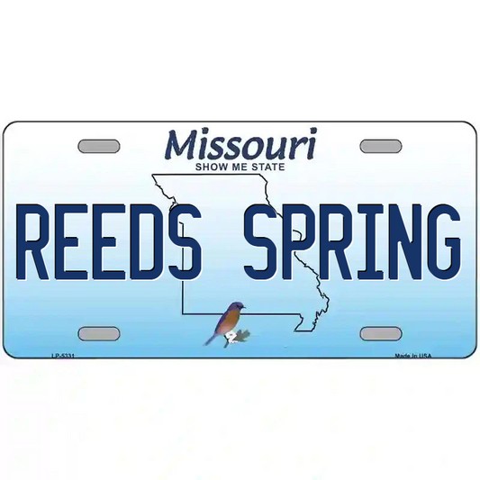 Reeds Spring Missouri Metal Sign