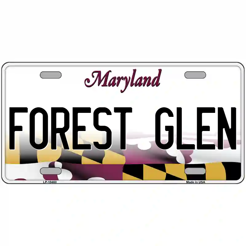 Forest Glen Maryland Metal Sign