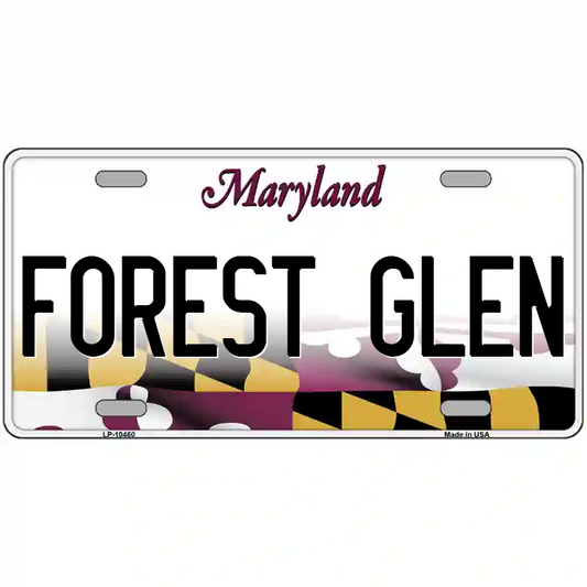 Forest Glen Maryland Metal Sign