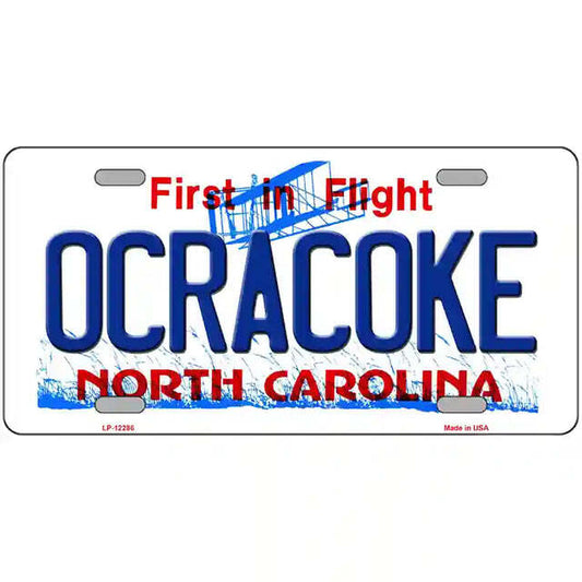 Ocracoke North Carolina Metal Sign