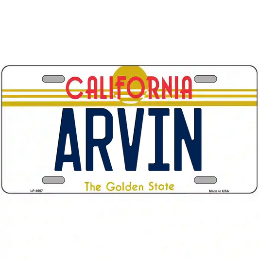Arvin California Metal Sign