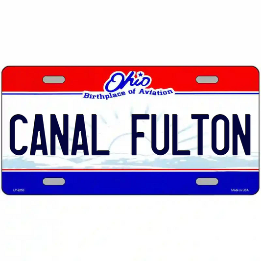 Canal Fulton Ohio Metal Sign