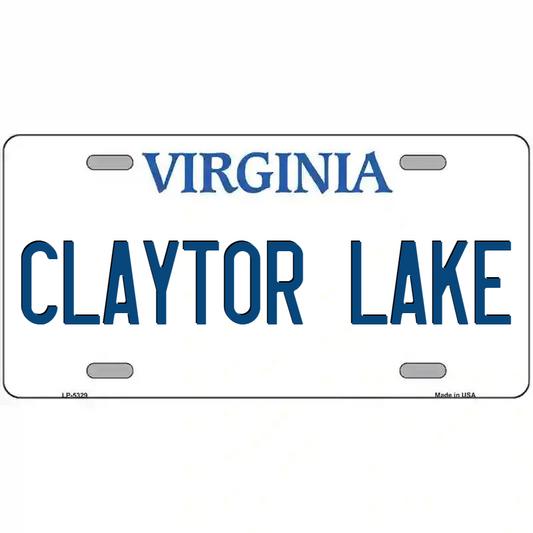 Claytor Lake Virginia Metal Sign