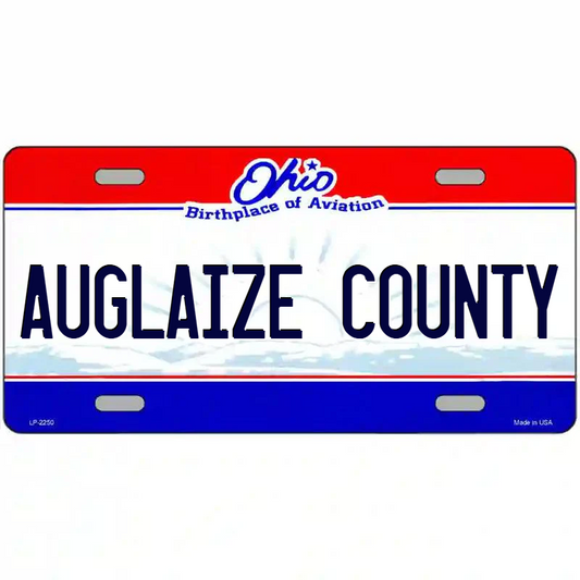 Auglaize County Ohio Metal Sign