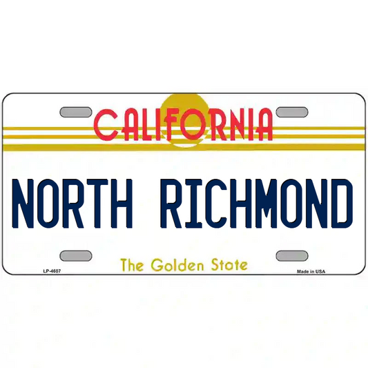 North Richmond California Metal Sign