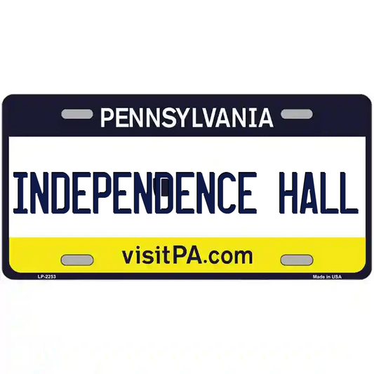 Independence Hall Pennsylvania Metal Sign