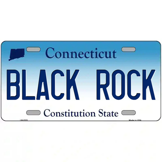 Black Rock Connecticut Metal Sign