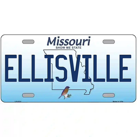 Ellisville Missouri Metal Sign