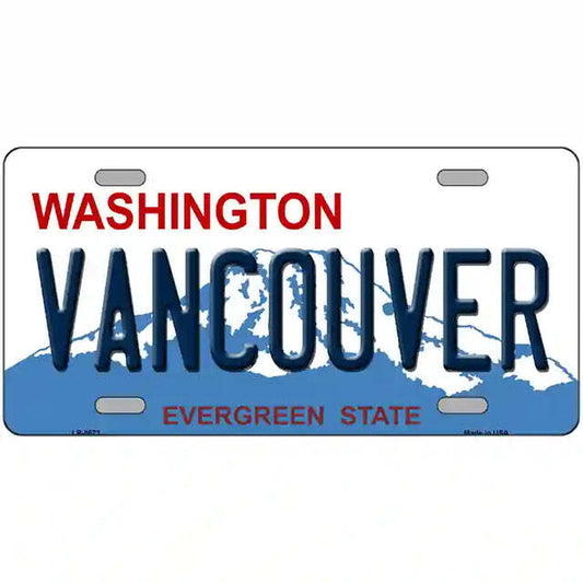 Vancouver Washington Metal Sign
