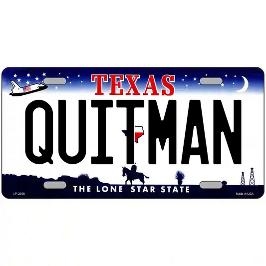 Quitman Texas Metal Sign