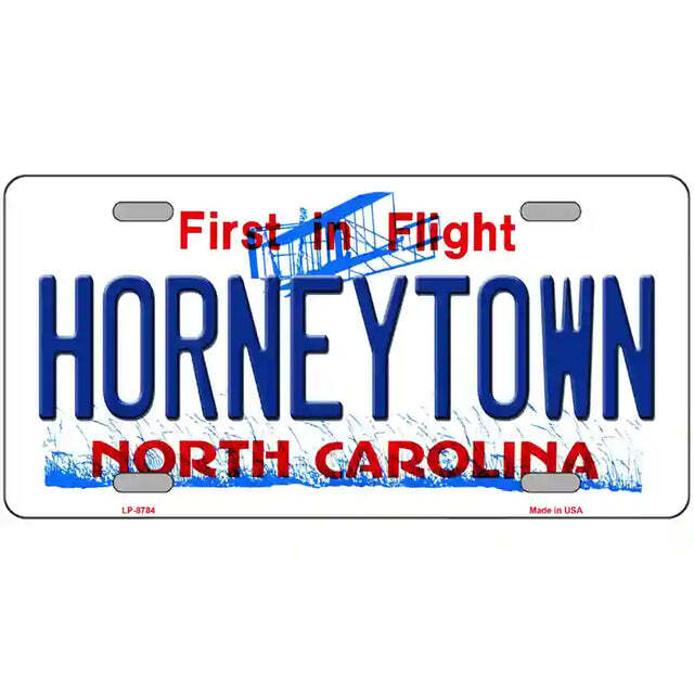 Horneytown North Carolina Metal Sign