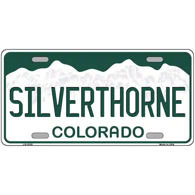 Silverthorne Colorado Metal Sign