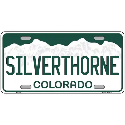 Silverthorne Colorado Metal Sign